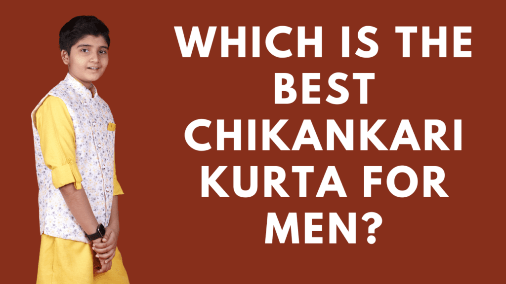 Chikankari Kurta for Men by feature fashion