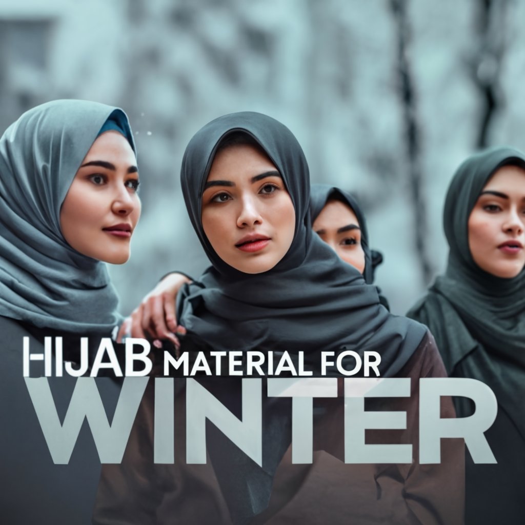 hijab material by features fashion
