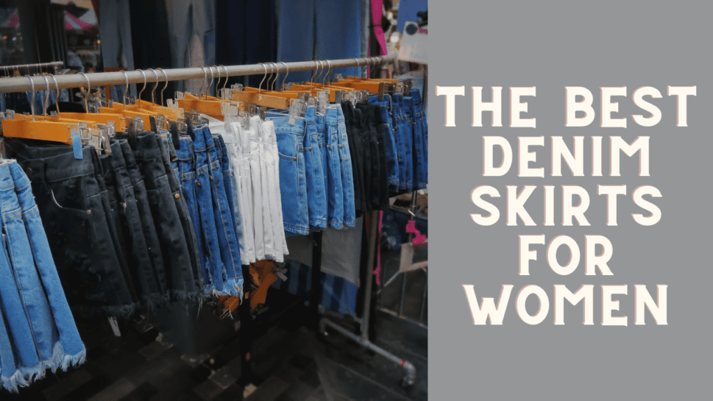Denim Skirts for Women by feature fashion