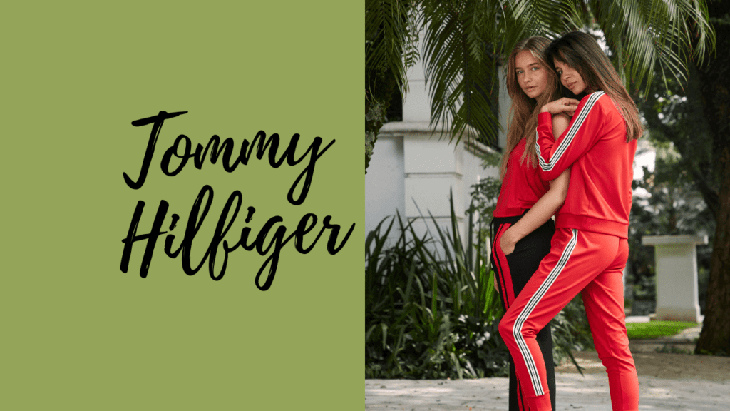 Tommy Hilfiger tracksuit by feature fashion