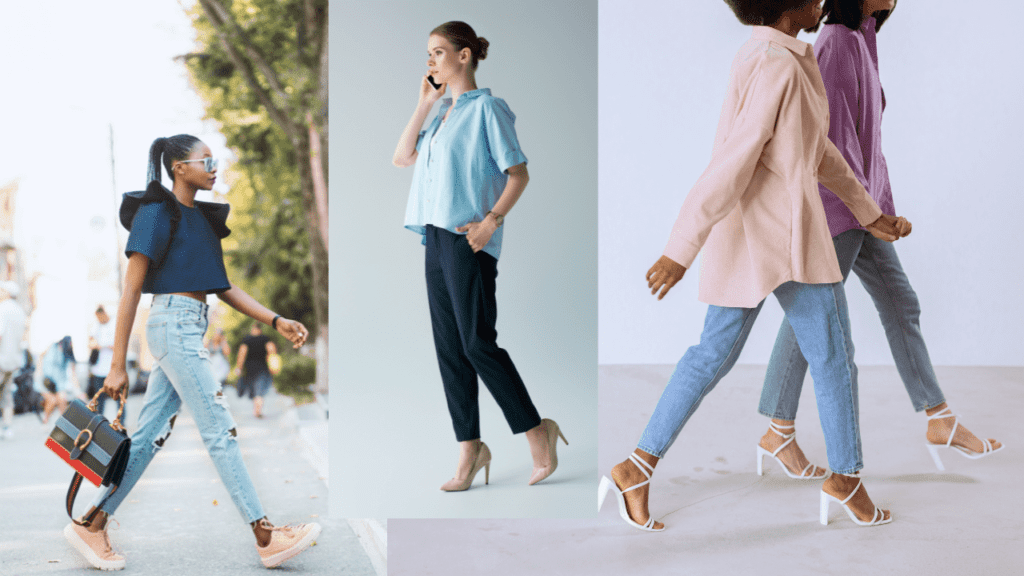 Flare Jeans feature fashion