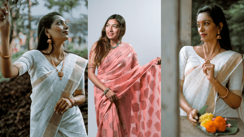 Kerala Saree by feature fashion