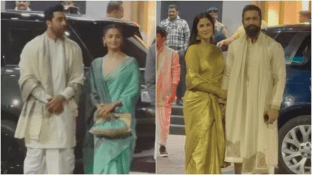 Alia Bhatt-Ranbir Kapoor and Katrina Kaif-Vicky Kaushal by feature fashion