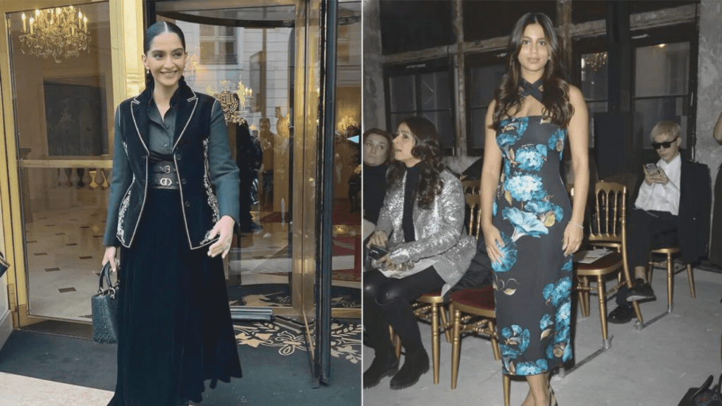 Suhana Khan Heads The Indian Celeb Roll Call by feature fashion