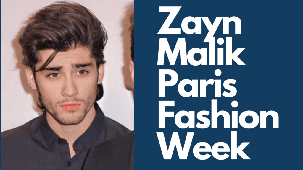 Zayn Malik Paris Fashion Week by Feature Fashion